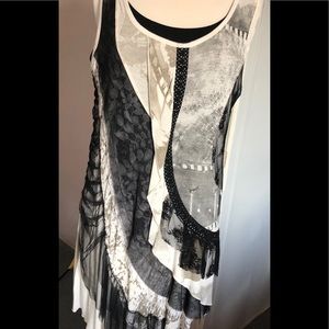 Ladies dressy tank top